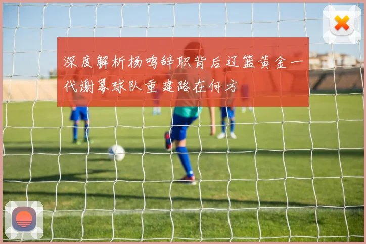 深度解析杨鸣辞职背后辽篮黄金一代谢幕球队重建路在何方